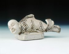 Fish with human head, Northern Song dynasty, China, 11th century. Artist: Unknown