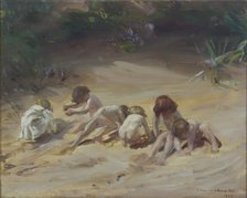 'Children at play', 1903. Artist: Charles Sims.