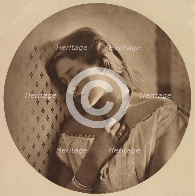 Ellen Terry, at the age of sixteen, 1864, printed ca. 1913. Creator: Julia Margaret Cameron.