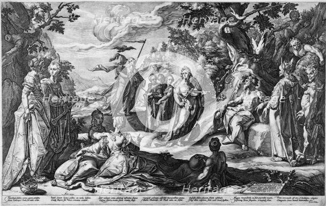 The Judgment of Midas, 1590. Creator: Hendrik Goltzius.