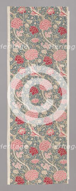 Cray (Furnishing Fabric), England, 1884. Creator: William Morris.