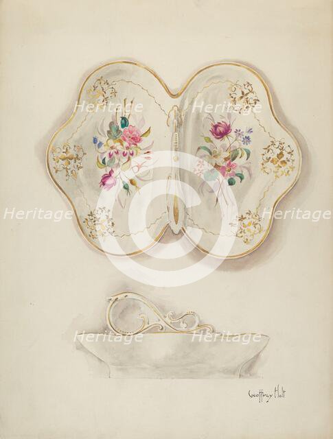 Bowl, probably 1937. Creator: Geoffrey Holt.