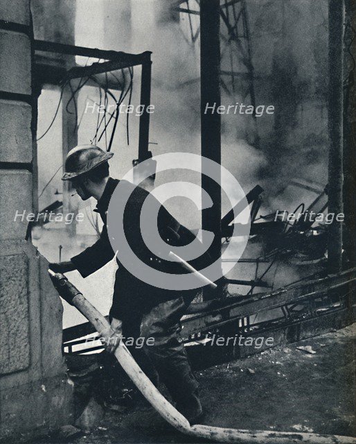 'Fireman', 1941. Artist: Cecil Beaton.