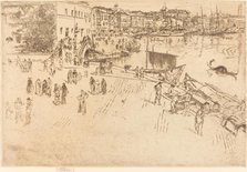 The Riva, No.I, 1879/1880. Creator: James Abbott McNeill Whistler.