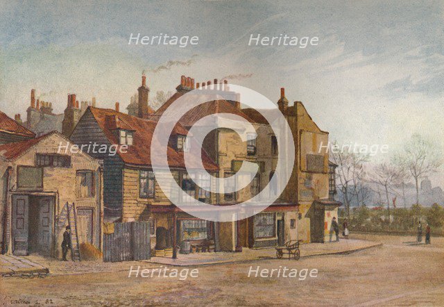 View of Lawrence Street, Chelsea, London, 1882. Artist: John Crowther.