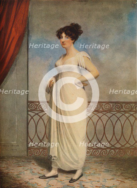 'Portrait of a Lady', 1804. Artist: Adam Buck.