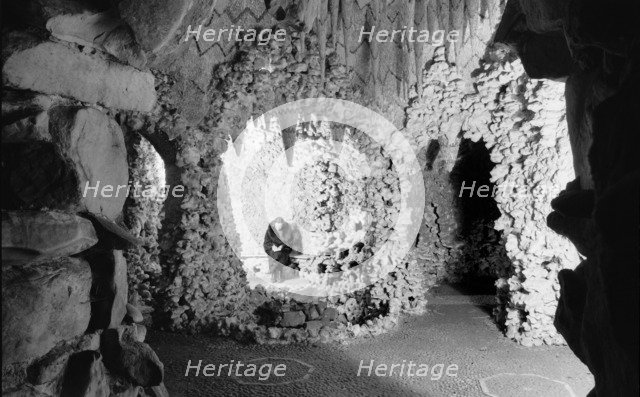 Grotto at Ascot Place, Winkfield, Berkshire, 1945. Artist: Eric de Maré