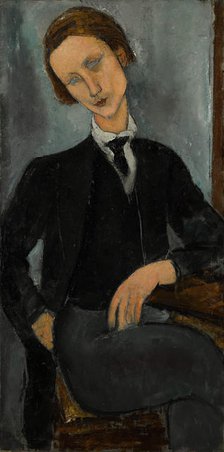 Portrait of Baranowski, 1918. Creator: Modigliani, Amedeo (1884-1920).