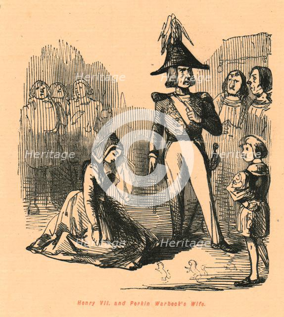 'Henry VII. and Perkin Warbeck's Wife', 1897. Creator: John Leech.