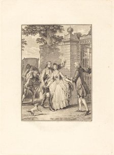 La confiance des belles âmes, 1777. Creator: Antoine Jean Duclos.