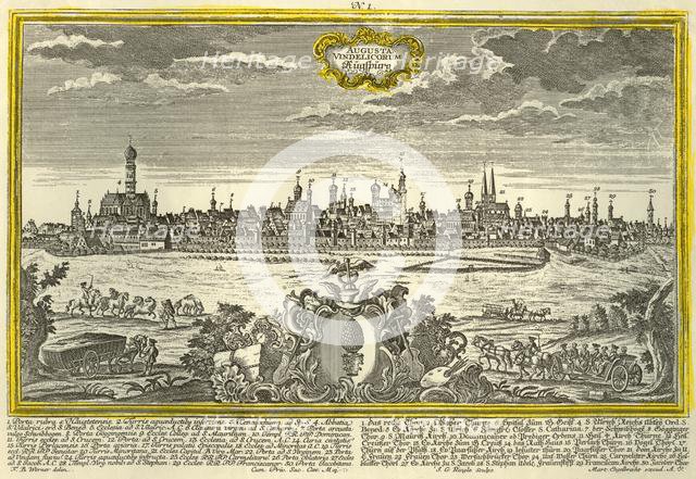 Augsburg, c1740. Creator: Johann Georg Ringlin.