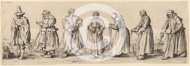 Men and Women Beggars. Creator: Wenceslaus Hollar.