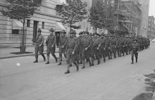 7th Regt. Rookies, between c1915 and c1920. Creator: Bain News Service.