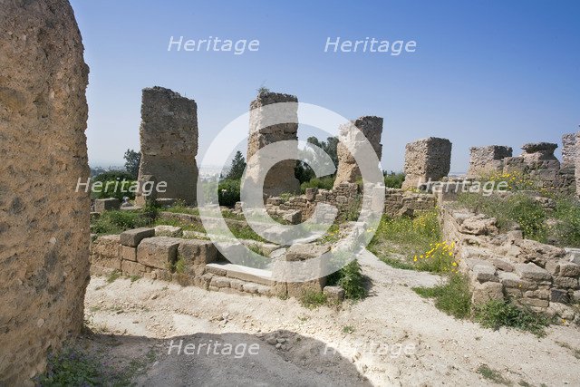 Byrsa Hill, Carthage, Tunisia. Artist: Samuel Magal