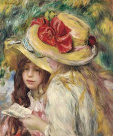 The Two Sisters (Les deux soeurs), c1890-1895. Creator: Renoir, Pierre Auguste (1841-1919).