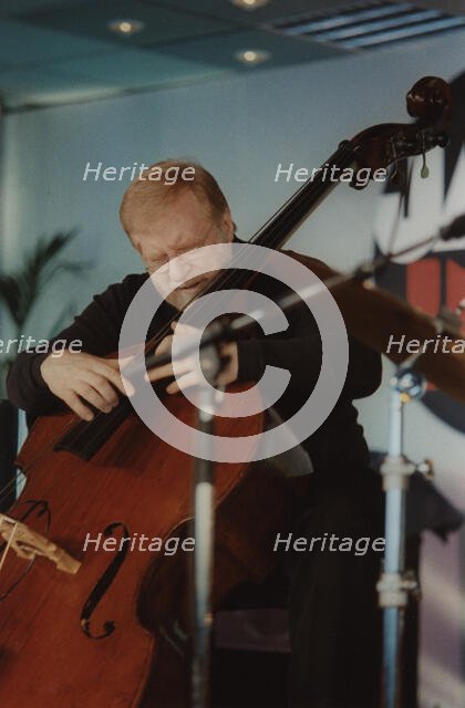 Red Mitchell, Jazz Inn Party, Nordwijk, Netherlands, 1989. Creator: Brian Foskett.