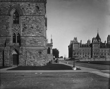 Parliament buildings, Ottawa, between 1890 and 1901. Creator: Unknown.