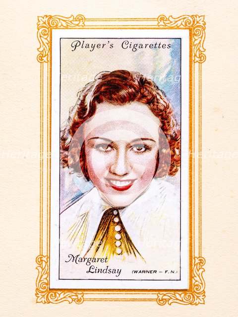 Margaret Lindsay, 1934. Artist: Unknown.