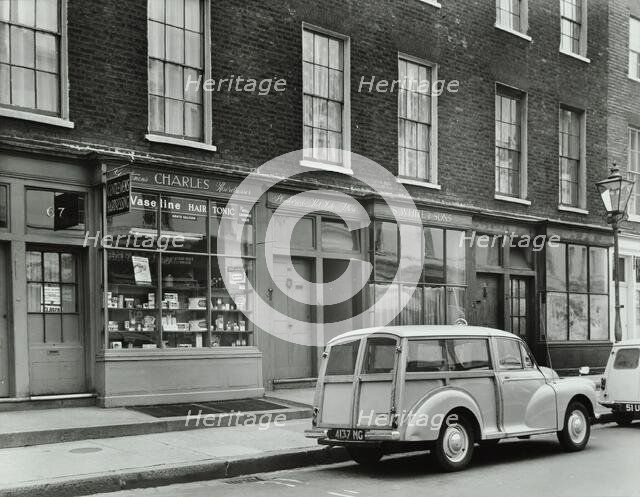 69-71 York Street, Westminster LB, London: front elevations, 1963. Creator: Unknown.