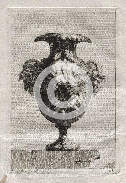 Suite of Vases: Plate 28, 1746. Creator: Jacques François Saly (French, 1717-1776).