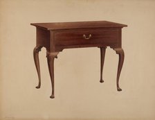 Table, 1940. Creator: Isidore Sovensky.