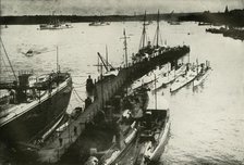 'Kiel Harbour', (1919).  Creator: Unknown.