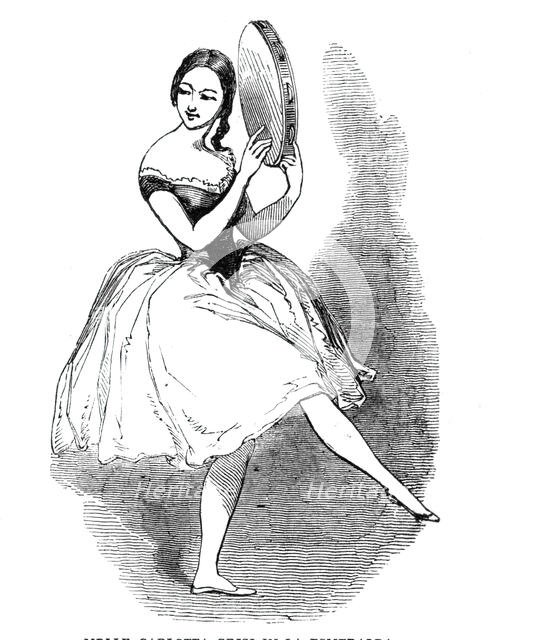 Mdlle. Carlotta Grisi in La Smeralda, 1844. Creator: Unknown.