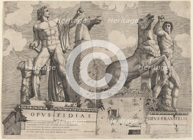 Opus Filiae... Opus Praxitelis, before 1546. Creator: Unknown.