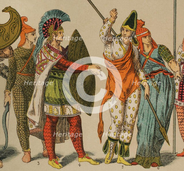 Lydians and Phrygians, Anatolian Peninsula, 1881.  Creator: Unknown.