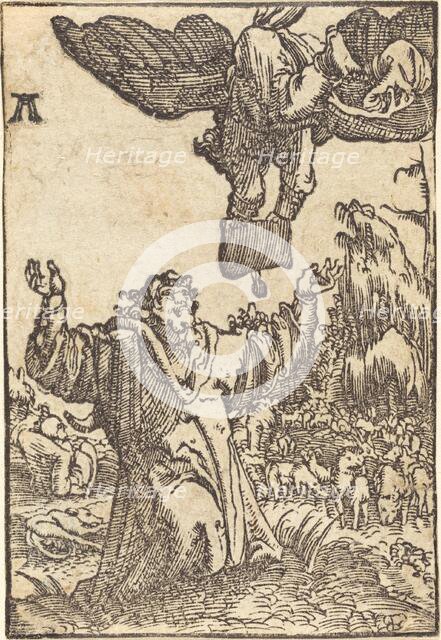 Annunciation to Joachim, c. 1513. Creator: Albrecht Altdorfer.