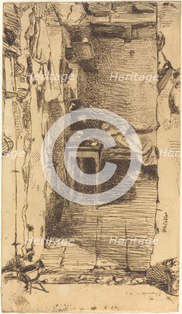 Rag Pickers, Quartier Mouffetard, Paris, 1858. Creator: James Abbott McNeill Whistler.