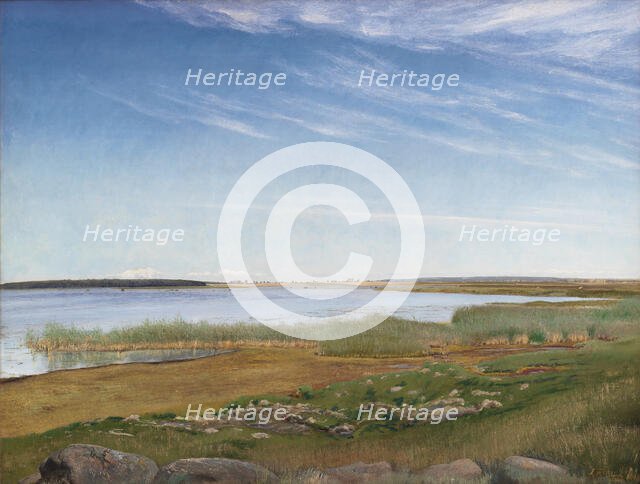The Fjord near Karrebæksminde, Zealand, 1910. Creator: Laurits Andersen Ring.