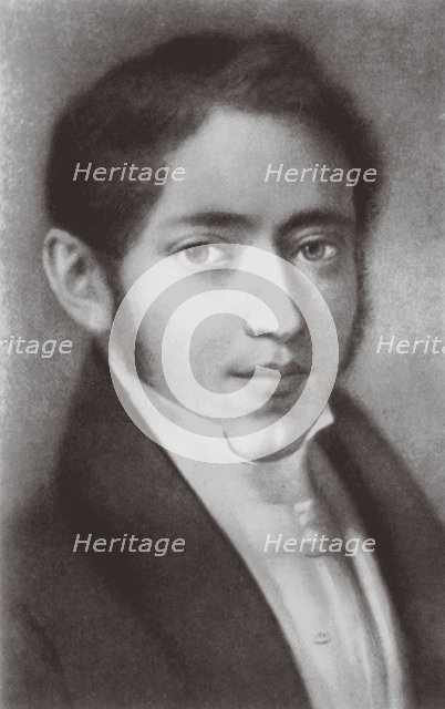 Nikolay Platonovich Ogarev (1813-1877), 1830. Artist: Anonymous  