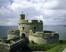 View from the North, St Mawes Castle, Cornwall, 1988. Artist: Unknown