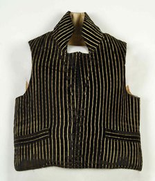 Vest, American, 1830-39. Creator: Unknown.