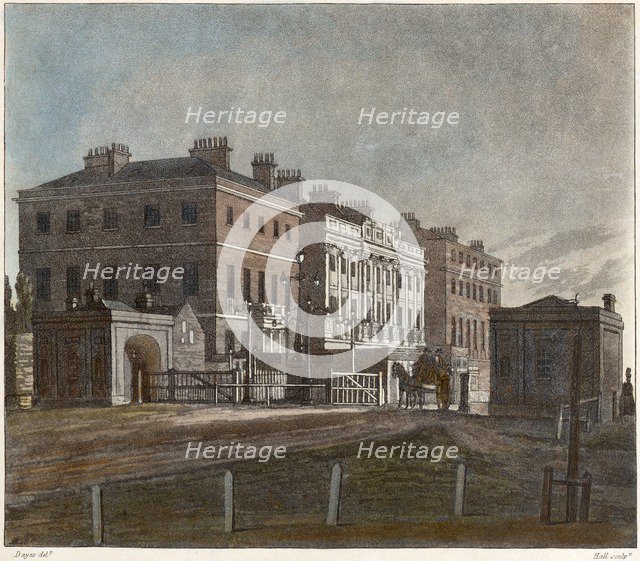 Apsley House, Hyde Park Corner, London, 1810. Artist: Unknown.