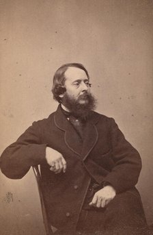 John Frederick Kensett, 1860s. Creator: George Gardner Rockwood.