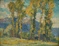 Landscape study, c1905. Creator: Alexander Kubinyi.