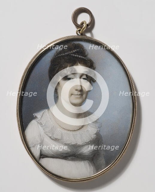 Unknown woman, c18th century. Creator: George Engleheart.