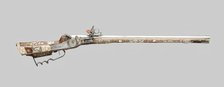 Wheellock Rifle, Germany, first half of 17th century. Creator: Unknown.