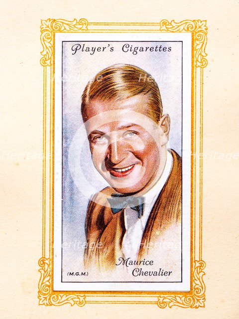 Maurice Chevalier, 1934. Artist: Unknown.