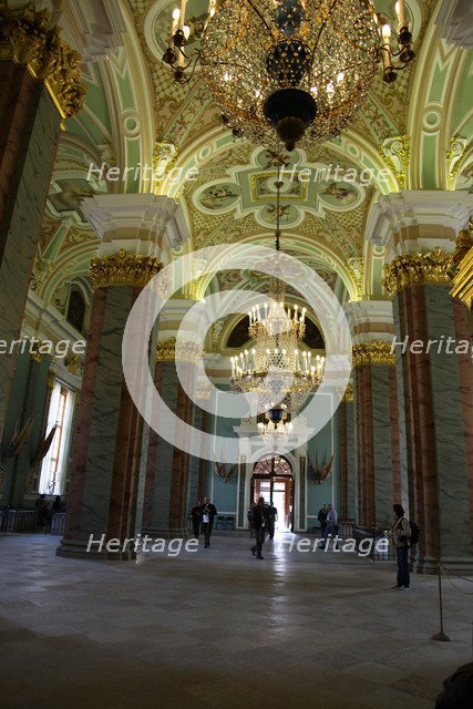 Interior, Peter and Paul Cathedral, St Petersburg, Russia, 2011. Artist: Sheldon Marshall