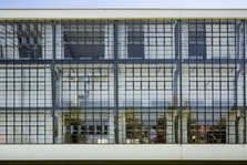 The Bauhaus building, Dessau, Germany, 2018.  Artist: Alan John Ainsworth.