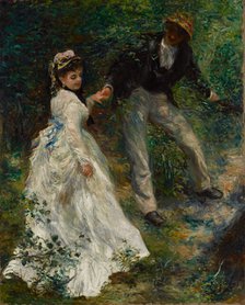 The Promenade, 1870. Creator: Pierre-Auguste Renoir.