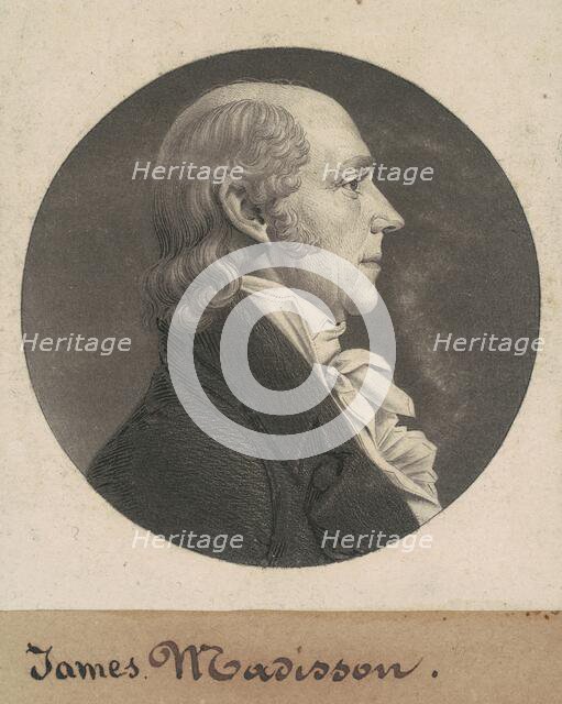 William Madison, 1807. Creator: Charles Balthazar Julien Févret de Saint-Mémin.