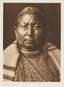Cheyenne Matron, 1910. Creator: Edward Sheriff Curtis.