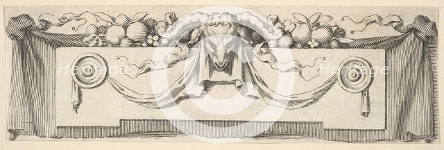 Headband with Ram's Head. Creator: Claude Mellan.