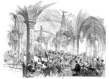 The Royal Banquet, at Rosenau, 1845. Creator: Ebenezer Landells.