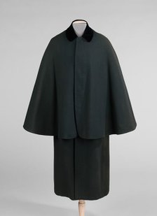 Evening cloak, ca. 1890. Creator: Unknown.