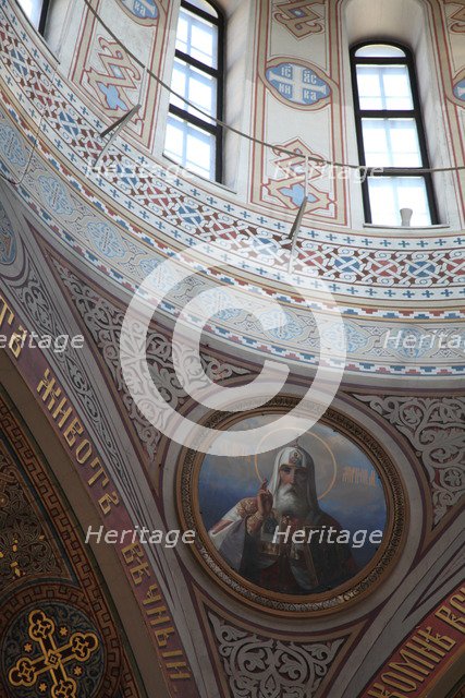 Interior detail, Uspenski Cathedral, Helsinki, Finland, 2011. Artist: Sheldon Marshall